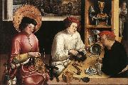MANUEL, Niklaus St Eligius in the Workshop  sg oil painting reproduction